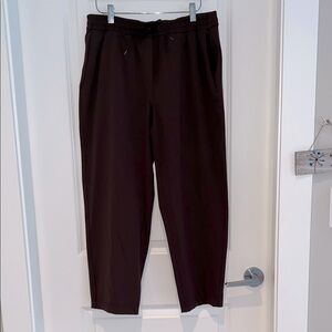 lululemon athletica Dark Brown Cropped Pants